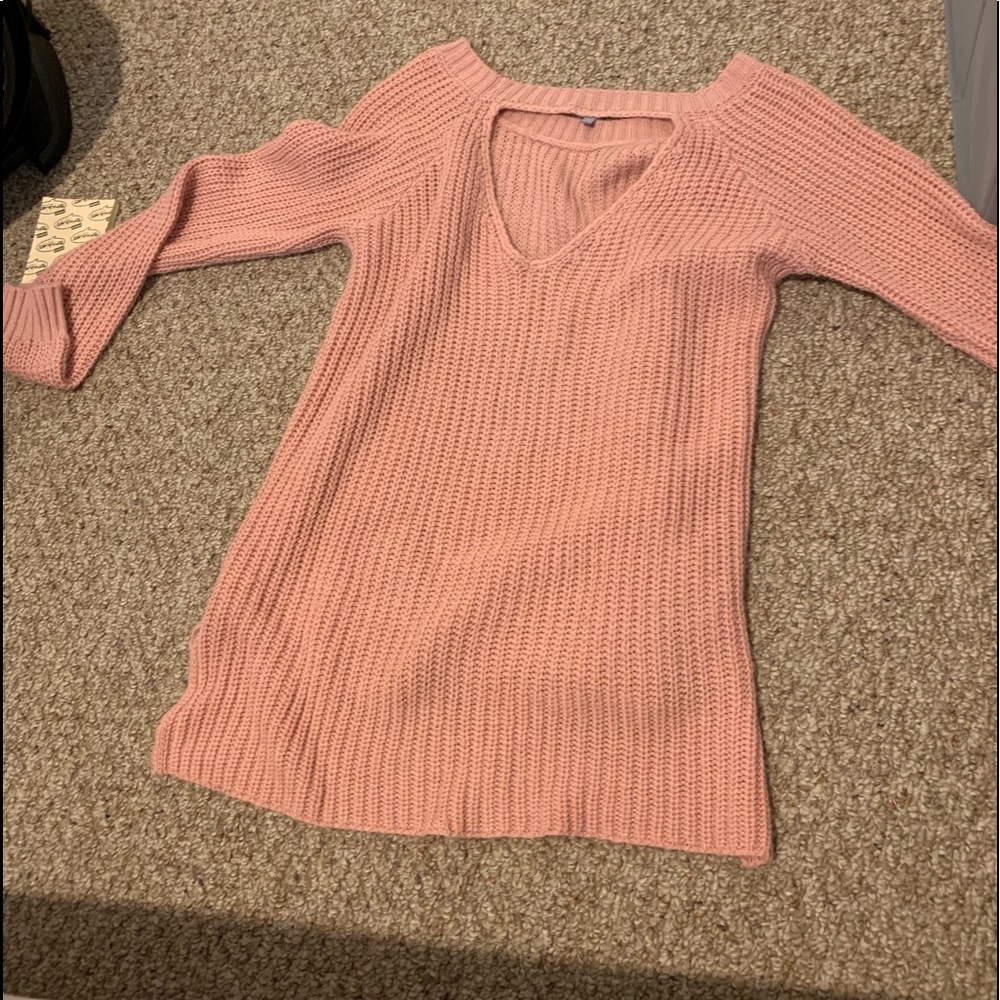 Charlotte Russe Pink Sweater (s)